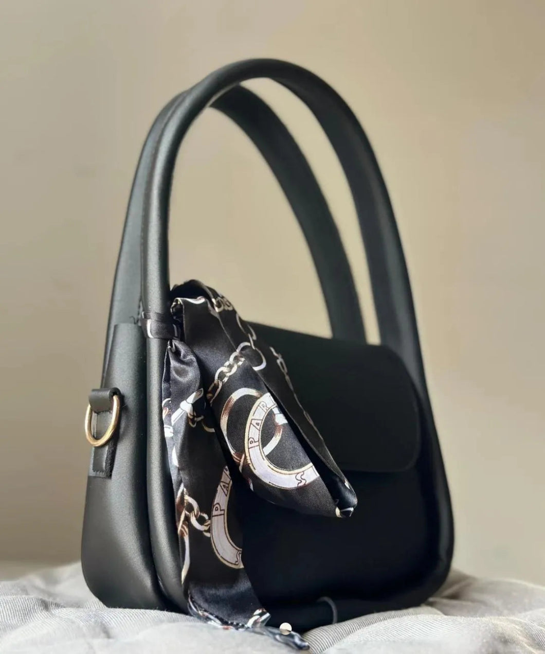 Girl's PU Leather Plain Hand Bag